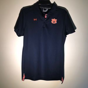 Underarmour Heat Gear University of Auburn (War Eagle) navy polo size la…